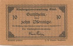 Ettal - Klostergut - - 31.12.1917 - 10 Pfennig 