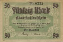 Fürstenwalde - Stadt - 3.12.1918 - 1.2.1919 - 50 Mark 
