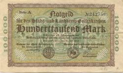 Gelsenkirchen - Stadt und Kreis - 21.7.1923 - 100000 Mark 
