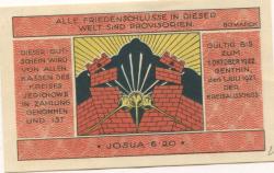 Genthin - Kreis Jerichow II - 1.7.1921 - 1.10.1922 - 50 Pfennig 
