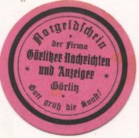 Görlitz - Görlitzer Nachrichten und Anzeiger - Dezember 1920 - 15 Pfennig 