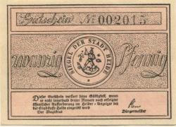 Heide - Stadt - -- - 20 Pfennig 