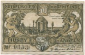 Husby - Gemeinde - - 15.12.1921 - 50 Pfennig 