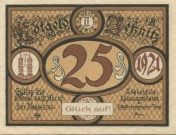 Jeßnitz - Stadt - 1921 - 25 Pfennig 