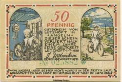 Lutzhöft (heute: Grundhof) - Gemeinde - 1.7.1920 - 50 Pfennig 