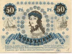 Malente-Gremsmühlen - Gemeinde - 20.11.1920 - 50 Pfennig 