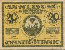 Neustadt - Stadt - -- - 20 Pfennig 