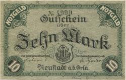 Neustadt - Stadt - 16.11.1918 - 10 Mark 