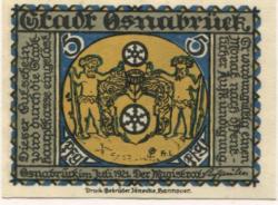 Osnabrück - Stadt - Juli 1921 - 5 Pfennig 