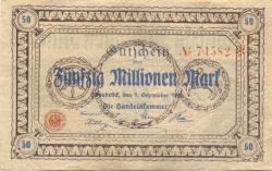 Osnabrück - Handelskammer - 1.9.1923 - 50 Millionen Mark 