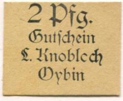 Oybin - Knobloch, L. - -- - 2 Pfennig 