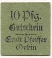Oybin - Pfeiffer, Ernst - -- - 10 Pfennig 