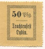 Oybin - Trachtenfest-Ausschuss - -- - 50 Pfennig 