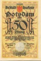 Potsdam - Stadt - 28.11.1921 - 1.4.1922 - 50 Pfennig 