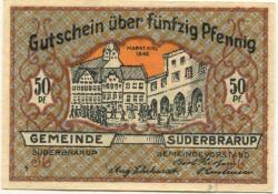 Süderbrarup - Gemeinde - -- - 50 Pfennig 