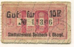 Sulzbach(-Rosenberg) - Stadt - -- - 10 Pfennig 