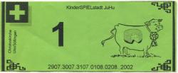 Ulm-Söflingen - Kinderspielstadt JuHu Christuskirche - 29.7. - 2.8.2002 - 1 * 