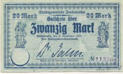 Zeulenroda - Stadt - 2.11.1918 - 20 Mark 