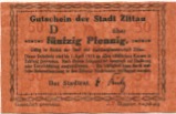 Zittau - Stadt - - 1.4.1918 - 50 Pfennig 