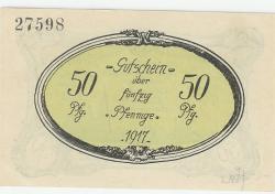 Ansbach - Stadt - 1917 - 31.12.1917 - 50 Pfennig 