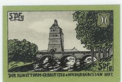 Artern - Stadt - 1.1.1921 - 5 Pfennig 