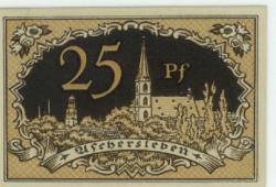 Aschersleben - Stadt - 5.3.1920 - 31.3.1921 - 25 Pfennig 