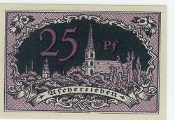 Aschersleben - Stadt - 5.3.1920 - 31.3.1922 - 25 Pfennig 