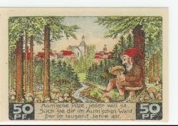 Auma - Stadt - 1.4.1921 - 50 Pfennig 