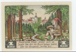 Auma - Stadt - 1.4.1921 - 1 Mark 