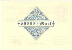 Baden-Baden - Stadt - 7.8.1923 - 500000 Mark 