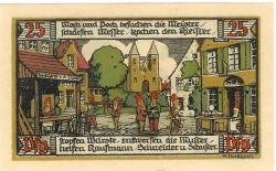 Ballenstedt - Kreis - 22.8.1921 - 25 Pfennig 