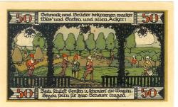 Ballenstedt - Kreis - 22.8.1921 - 50 Pfennig 