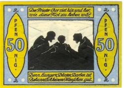 Bismark - Stadt - 1.10.1921 - 50 Pfennig 