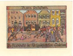 Burgsteinfurt (heute: Steinfurt) - Stadt - 23.11.1921 - 1.1.1923 - 50 Pfennig 