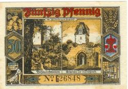 Butzbach - Stadt - 6.5.1921 - 50 Pfennig 