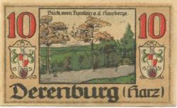 Derenburg - Stadt - 20.12.1920 - 10 Pfennig 