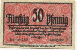Dresden-Altstadt - Amtshauptmannschaft - - 30.6.1920 - 50 Pfennig 