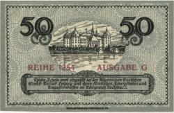 Dresden-Neustadt - Amtshauptmannschaft - - 31.12.1918 - 50 Pfennig 