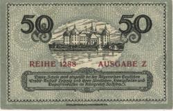 Dresden-Neustadt - Amtshauptmannschaft - - 31.12.1918 - 50 Pfennig 