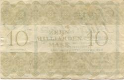 Dresden-Neustadt - Amtshauptmannschaft - 22.10.1923 - 10 Milliarden Mark 