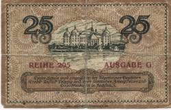 Dresden-Neustadt - Amtshauptmannschaft - - 31.12.1919 - 25 Pfennig 
