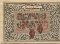 Dülmen - Stadt - 1.12.1921 - 50 Pfennig 