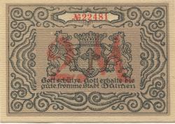 Dülmen - Stadt - 1.12.1921 - 2 Mark 