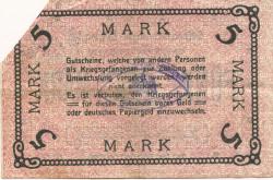 Dyrotz (heute: Wustermark) - Gefangenenlager - -- - 5 Mark 
