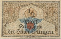 Esslingen - Stadt - 1917 - 1.1.1921 - 50 Pfennig 