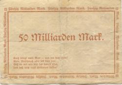 Ettlingen - Stadt - 27.10.1923 - 5 Milliarden Mark 