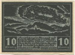 Fränkisch Crumbach - Hannöverische Stiftungen - 1.4.1921 - 1922 - 10 Pfennig 