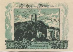 Frankenhausen - Stadt - 19.6.1921 - 31.7.1921 - 50 Pfennig 