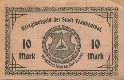 Frankenthal - Stadt - 10.10.1918 - 10 Mark 