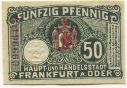 Frankfurt - Stadt - 8.11.1919 - 50 Pfennig 